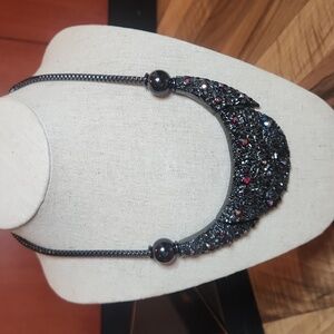y2k bib statement necklace